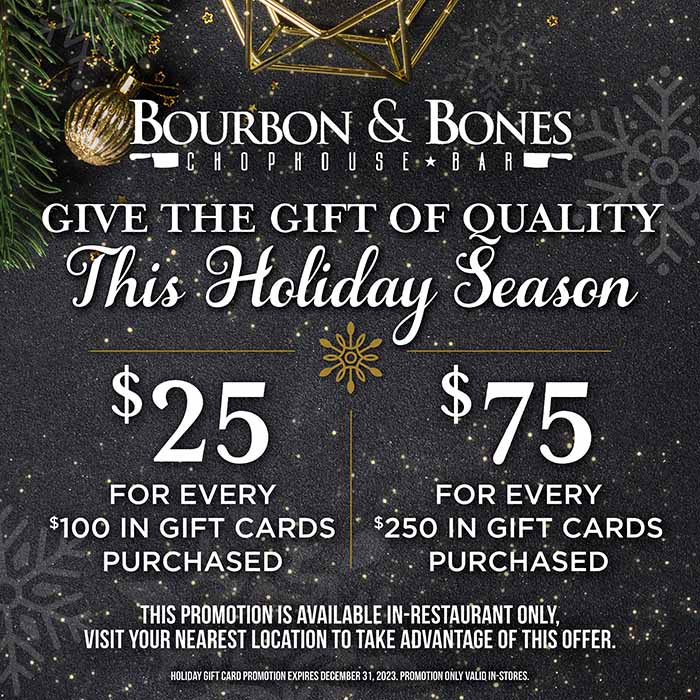 Bourbon & Bones Gift Card