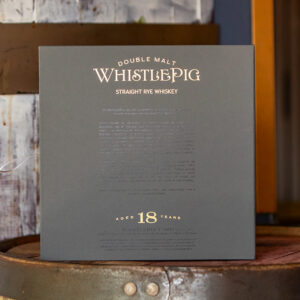 B&B WhistlePig “Double Malt” 18yr Rye 94.2°
