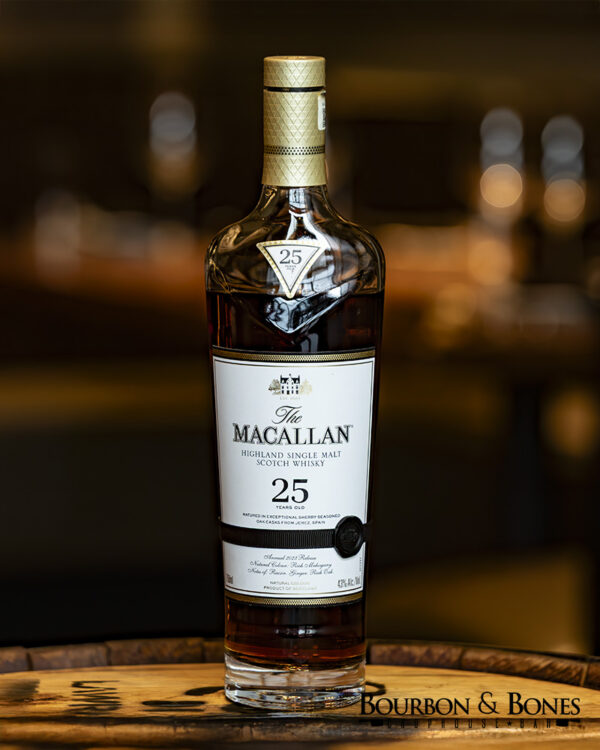 The Macallan 25 Year Old Sherry Oak Single Malt Scotch Whisky