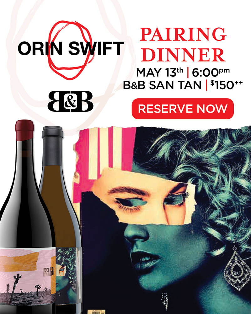 Orin Swift Wine Dinner