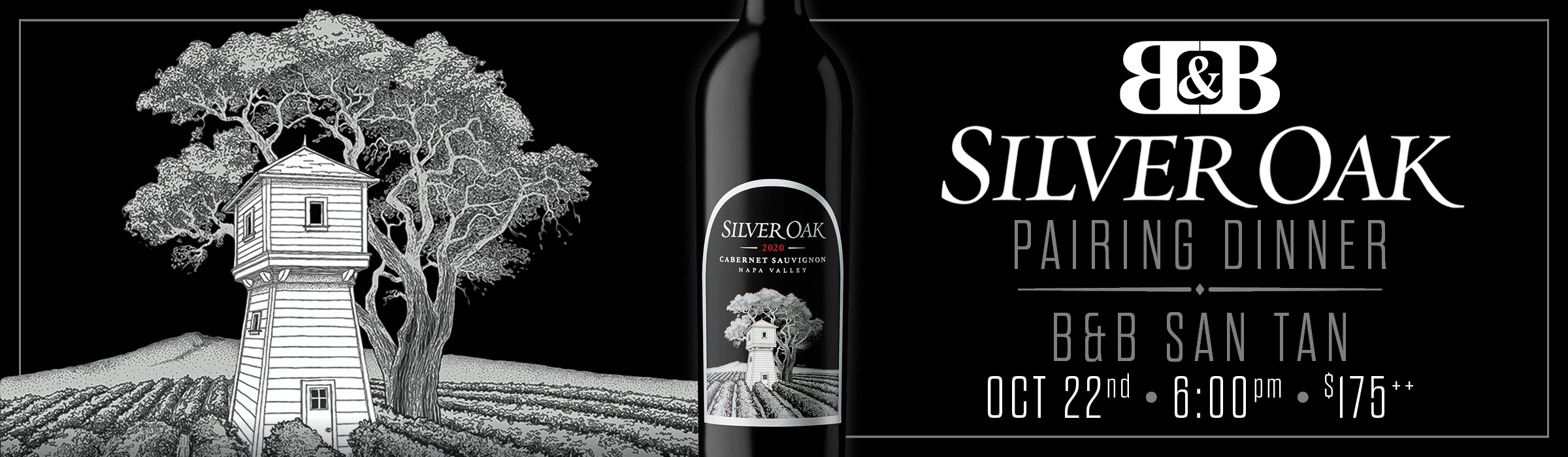 Silver Oak Wine Pairing Dinner